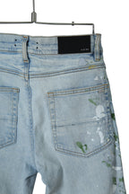 美品 Amiri アミリ / Hand Painted Skinny Jeans ハンドペインテッド リペア加工 ストレッチスキニーデニム パンツ / size 29 (S) MX1