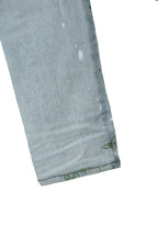 美品 Amiri アミリ / Hand Painted Skinny Jeans ハンドペインテッド リペア加工 ストレッチスキニーデニム パンツ / size 29 (S) MX1