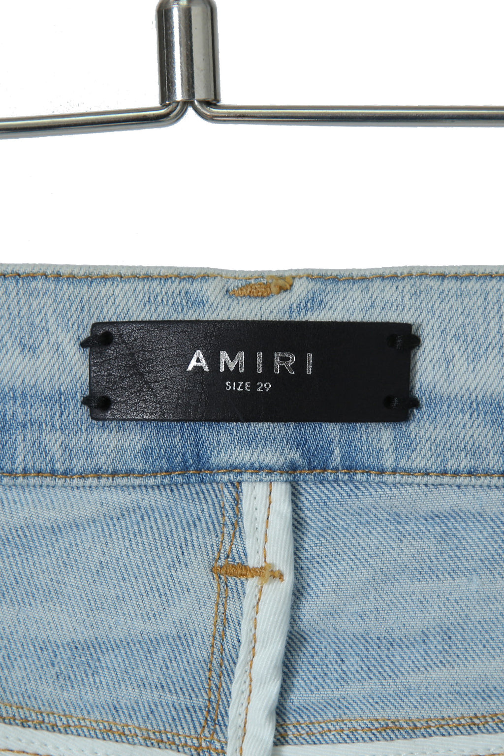 美品 Amiri アミリ / Hand Painted Skinny Jeans ハンドペインテッド リペア加工 ストレッチスキニーデニム パンツ / size 29 (S) MX1