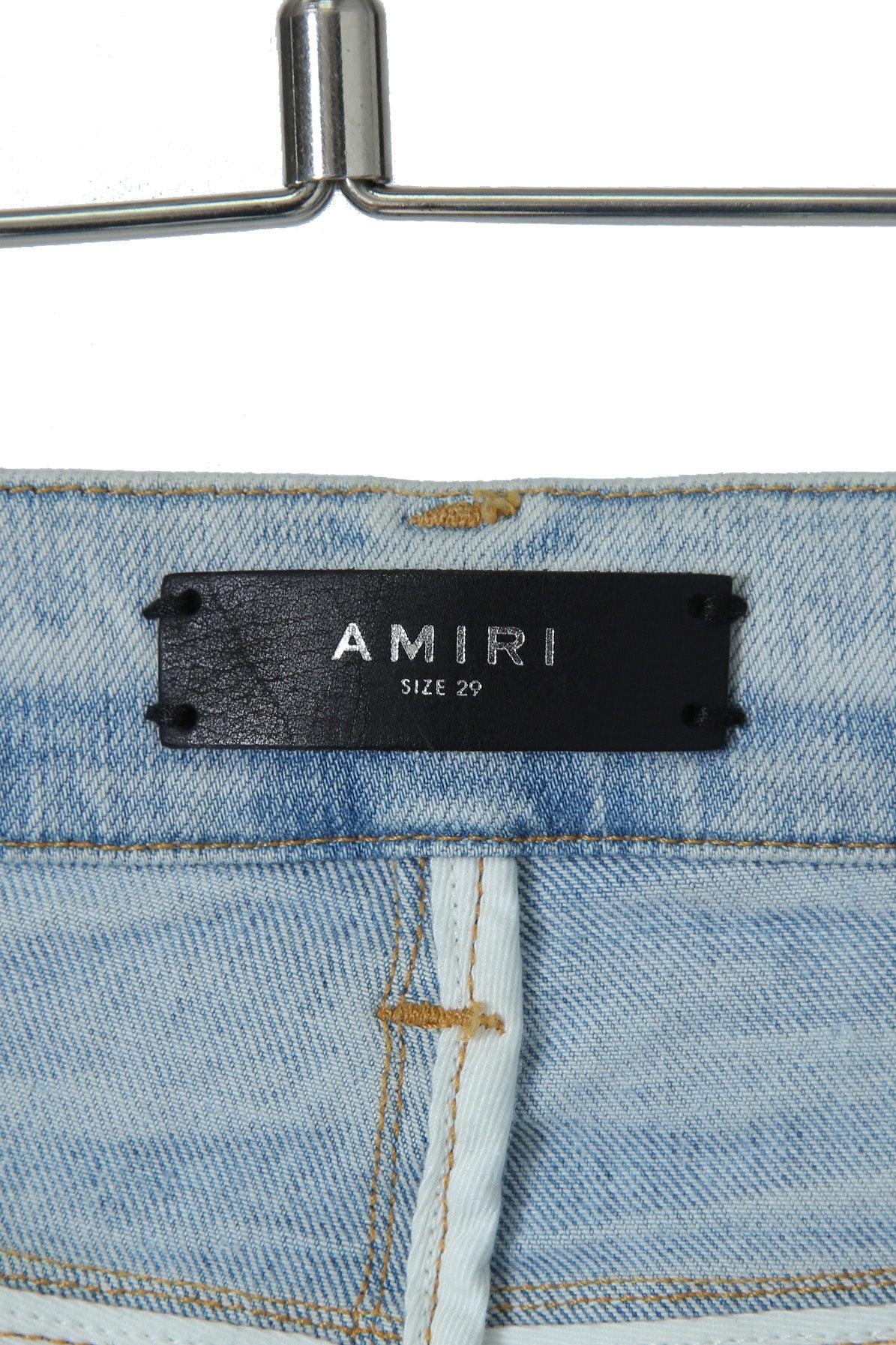 美品 Amiri アミリ / Hand Painted Skinny Jeans ハンドペインテッド リペア加工 ストレッチスキニーデニム パンツ / size 29 (S) MX1