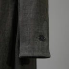 m.a + エムエークロス / 24SS 美品 チェスターコート / コットン ミディアム ジャージ / J120/VL-MJP1 / size 48 (CARBON) maurizio amadei ロングジャケット
