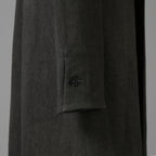 m.a + エムエークロス / 24SS 美品 チェスターコート / コットン ミディアム ジャージ / J120/VL-MJP1 / size 48 (CARBON) maurizio amadei ロングジャケット