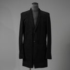 Rick Owens リックオエンス / 22FW STROBE / 美品  FOG LIDO JACKET リドジャケット mRU02 B2723CF / 起毛コットンツイル / size 48 (BLACK)