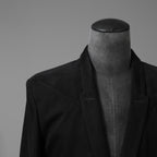 Rick Owens リックオエンス / 22FW STROBE / 美品  FOG LIDO JACKET リドジャケット mRU02 B2723CF / 起毛コットンツイル / size 48 (BLACK)