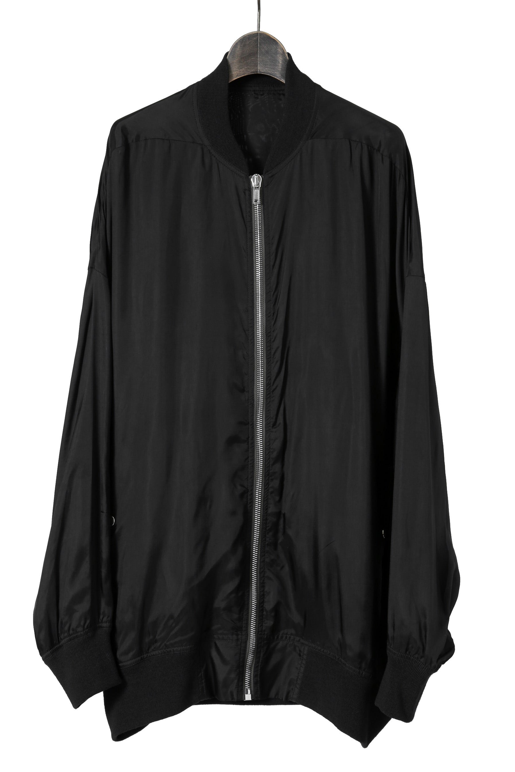 美品 RICK OWENS リックオウエンス / 22SS JUMBO PETER FLIGHT ジャンボ ピーター フライト ジャケット RU01B1795-J / size 46 (BLACK)