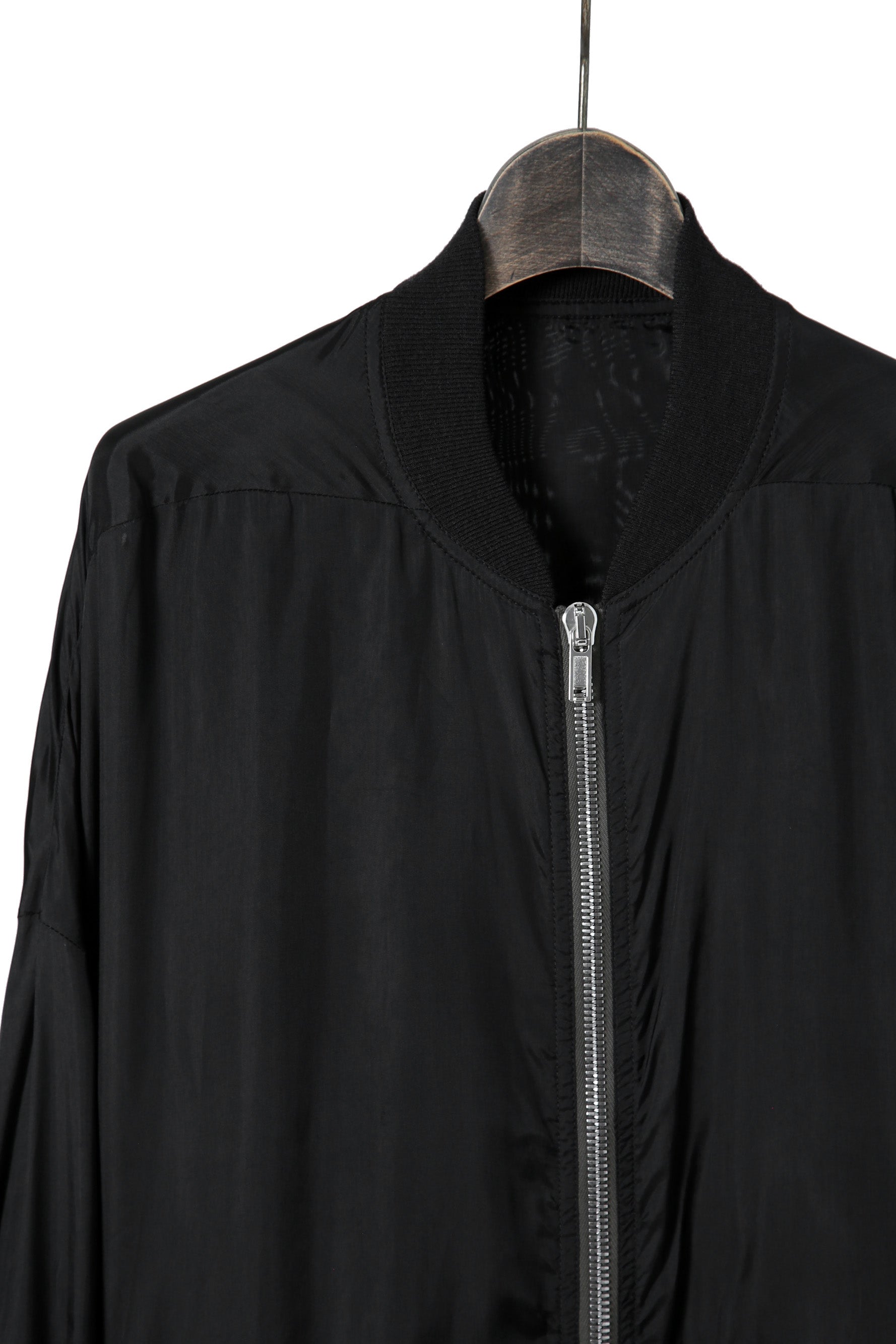 美品 RICK OWENS リックオウエンス / 22SS JUMBO PETER FLIGHT ジャンボ ピーター フライト ジャケット RU01B1795-J / size 46 (BLACK)