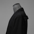Rick Owens リックオエンス / 22FW STROBE / 美品  FOG LIDO JACKET リドジャケット mRU02 B2723CF / 起毛コットンツイル / size 48 (BLACK)
