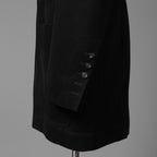 Rick Owens リックオエンス / 22FW STROBE / 美品  FOG LIDO JACKET リドジャケット mRU02 B2723CF / 起毛コットンツイル / size 48 (BLACK)