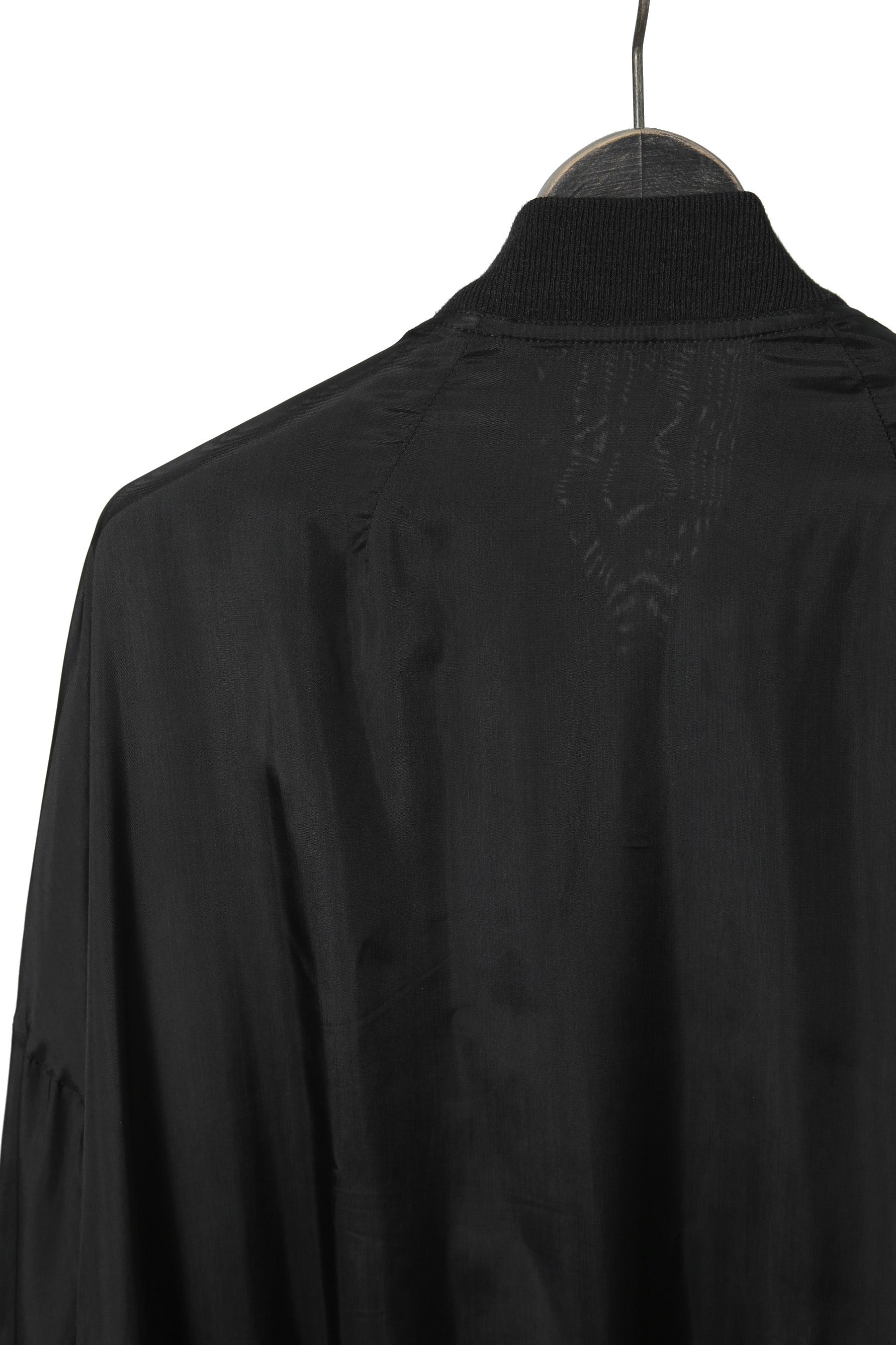 美品 RICK OWENS リックオウエンス / 22SS JUMBO PETER FLIGHT ジャンボ ピーター フライト ジャケット RU01B1795-J / size 46 (BLACK)