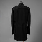 Rick Owens リックオエンス / 22FW STROBE / 美品  FOG LIDO JACKET リドジャケット mRU02 B2723CF / 起毛コットンツイル / size 48 (BLACK)