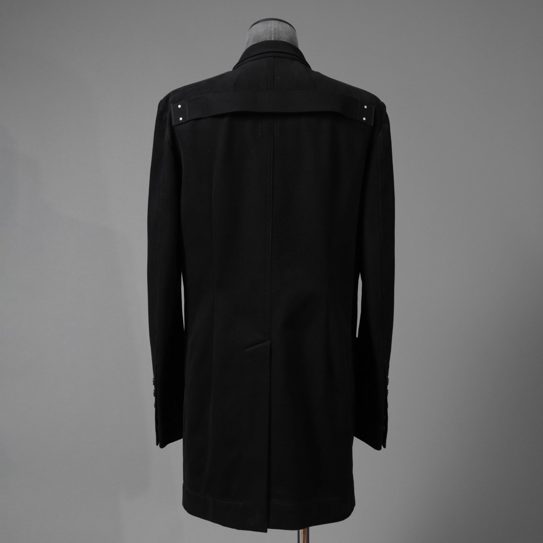 Rick Owens リックオエンス / 22FW STROBE / 美品  FOG LIDO JACKET リドジャケット mRU02 B2723CF / 起毛コットンツイル / size 48 (BLACK)