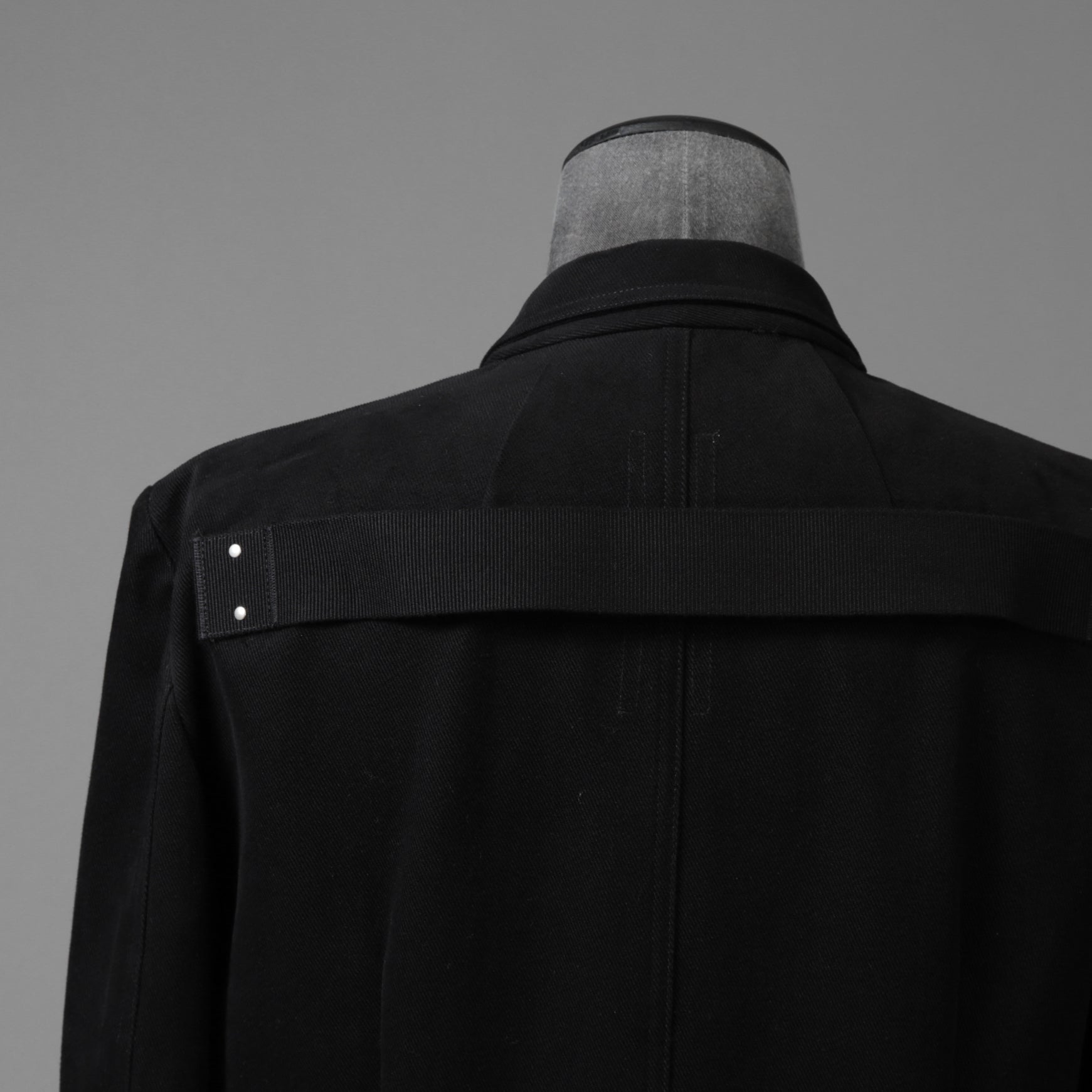 Rick Owens リックオエンス / 22FW STROBE / 美品  FOG LIDO JACKET リドジャケット mRU02 B2723CF / 起毛コットンツイル / size 48 (BLACK)