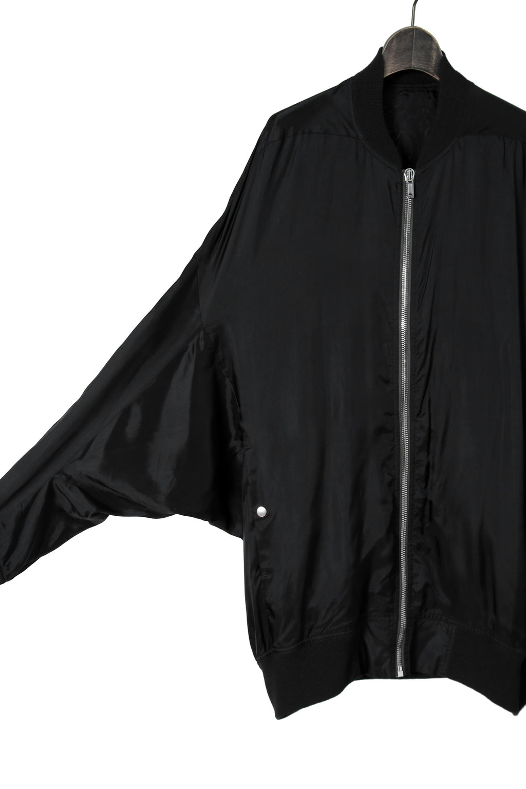 美品 RICK OWENS リックオウエンス / 22SS JUMBO PETER FLIGHT ジャンボ ピーター フライト ジャケット RU01B1795-J / size 46 (BLACK)