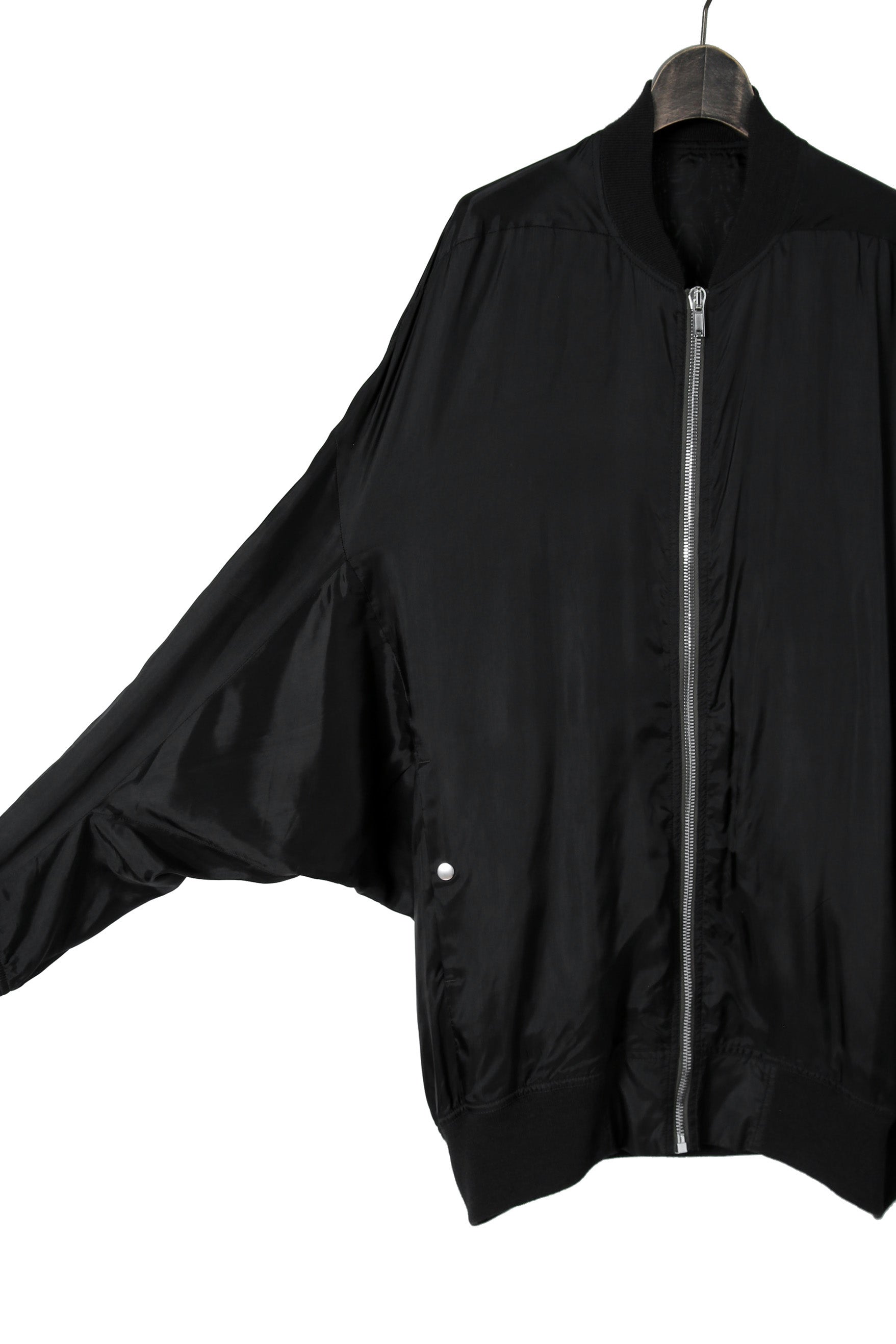 美品 RICK OWENS リックオウエンス / 22SS JUMBO PETER FLIGHT ジャンボ ピーター フライト ジャケット RU01B1795-J / size 46 (BLACK)