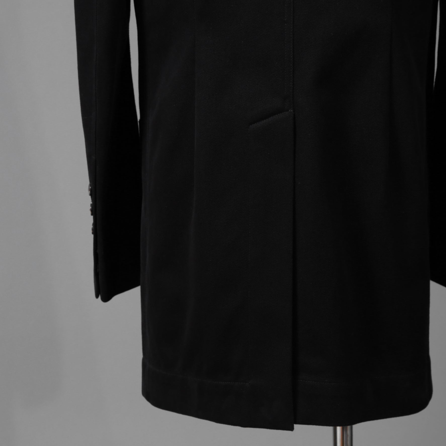 Rick Owens リックオエンス / 22FW STROBE / 美品  FOG LIDO JACKET リドジャケット mRU02 B2723CF / 起毛コットンツイル / size 48 (BLACK)