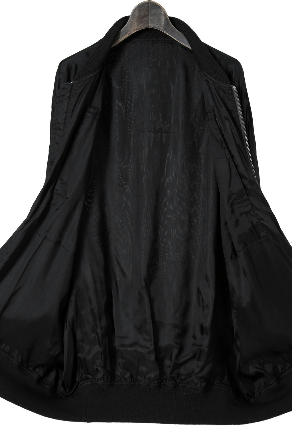 美品 RICK OWENS リックオウエンス / 22SS JUMBO PETER FLIGHT ジャンボ ピーター フライト ジャケット RU01B1795-J / size 46 (BLACK)