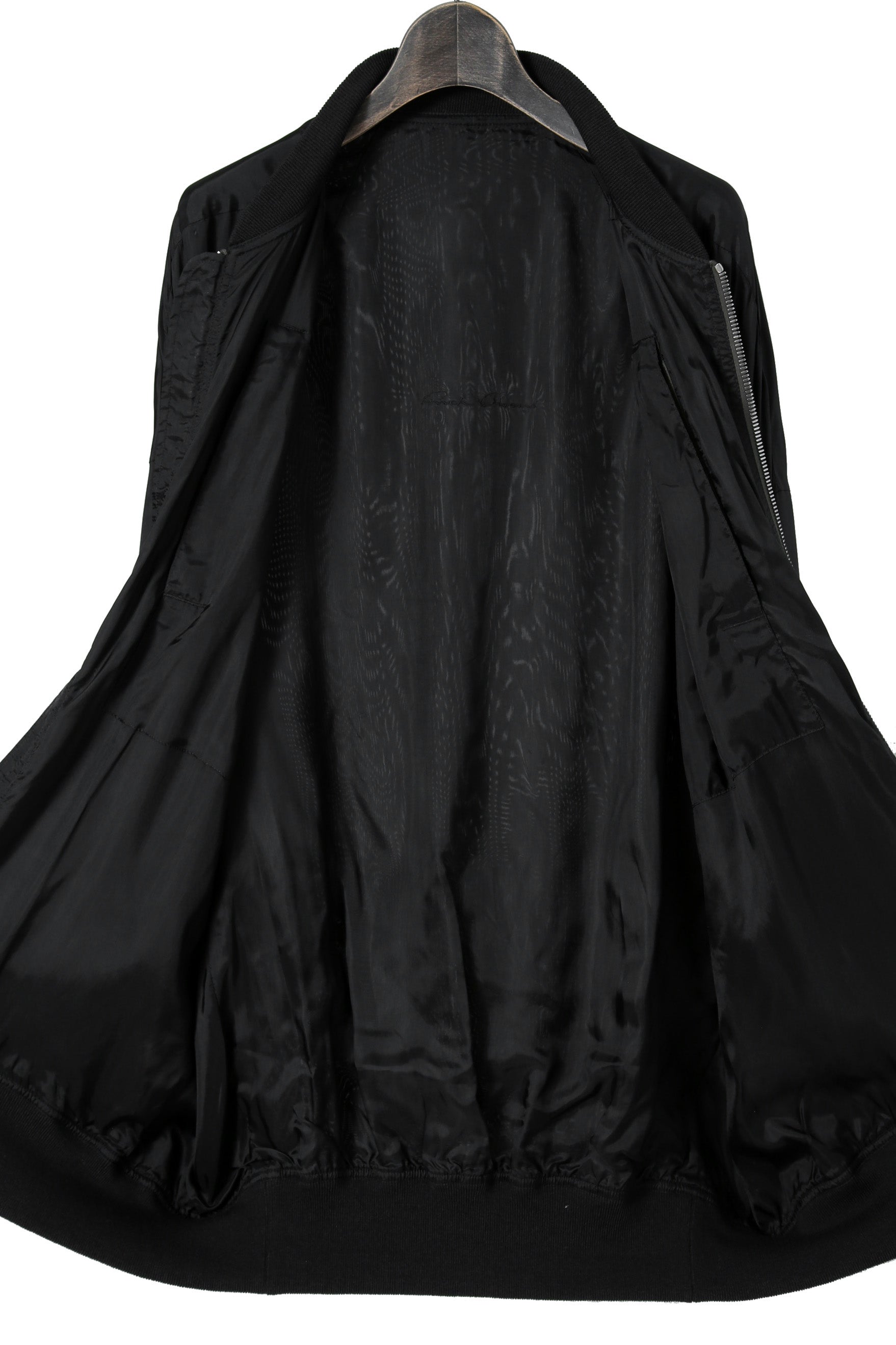 美品 RICK OWENS リックオウエンス / 22SS JUMBO PETER FLIGHT ジャンボ ピーター フライト ジャケット RU01B1795-J / size 46 (BLACK)