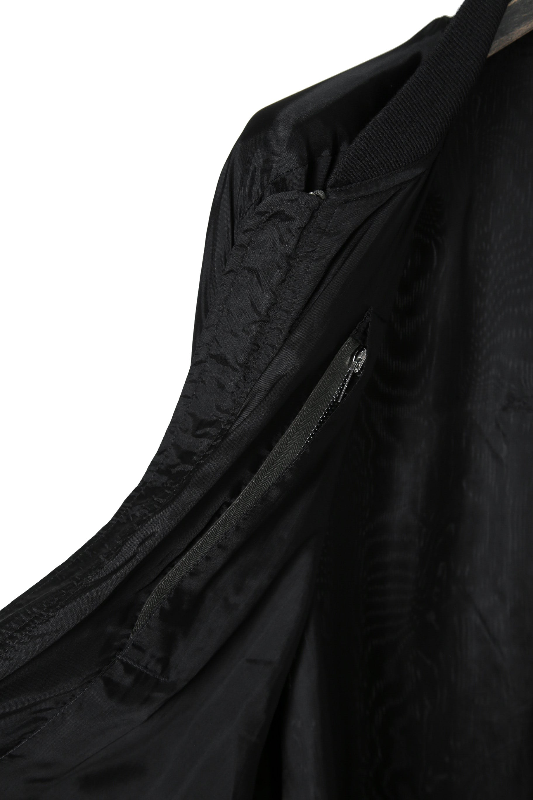 美品 RICK OWENS リックオウエンス / 22SS JUMBO PETER FLIGHT ジャンボ ピーター フライト ジャケット RU01B1795-J / size 46 (BLACK)