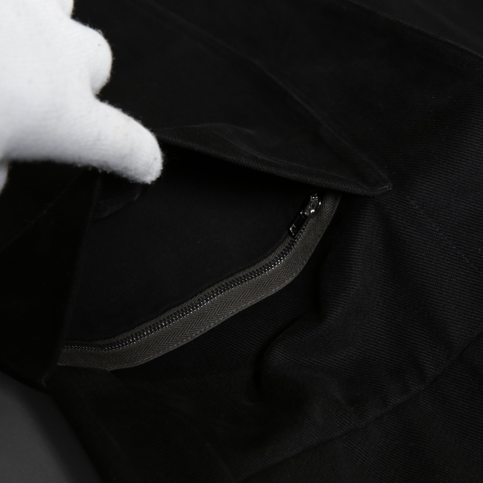 Rick Owens リックオエンス / 22FW STROBE / 美品  FOG LIDO JACKET リドジャケット mRU02 B2723CF / 起毛コットンツイル / size 48 (BLACK)