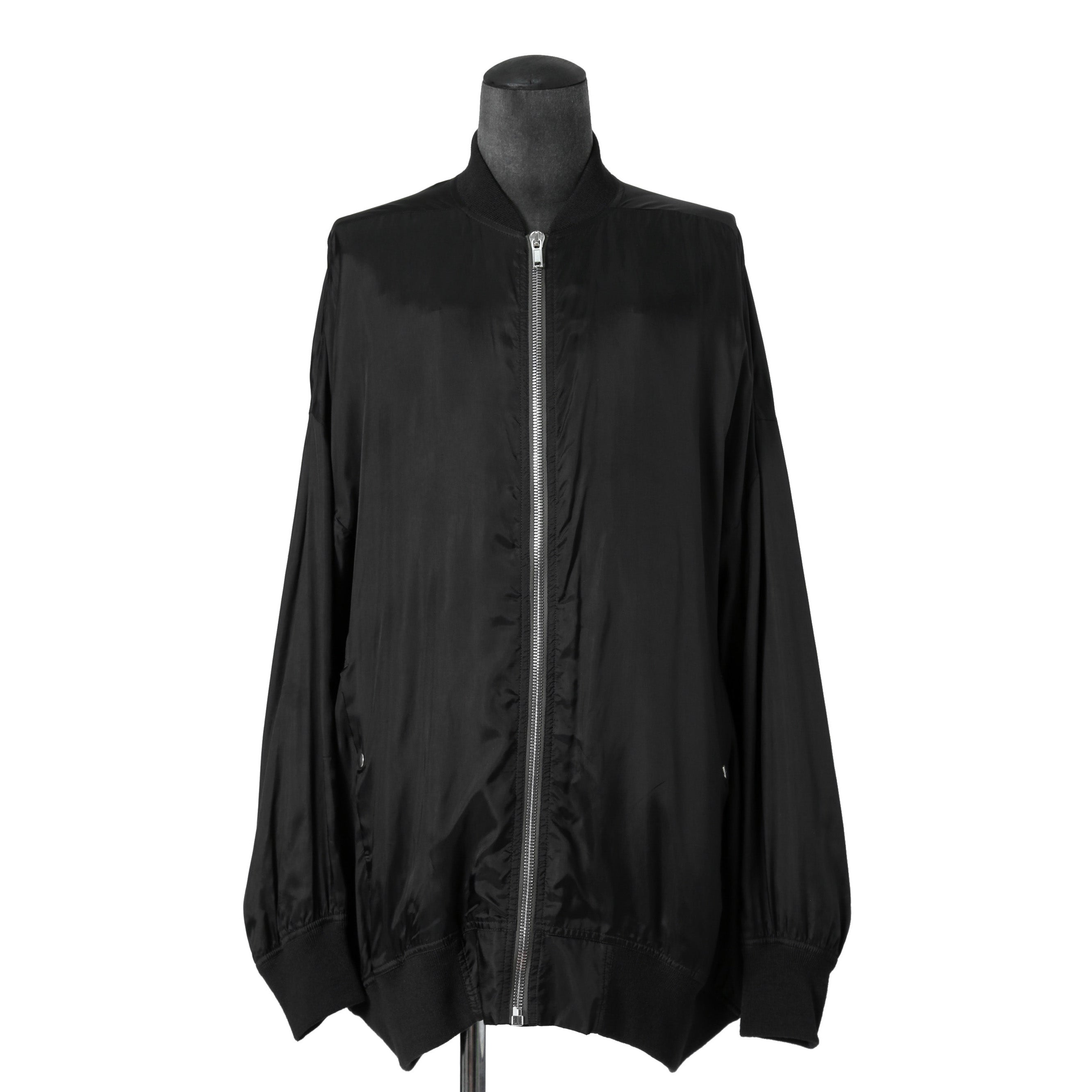 美品 RICK OWENS リックオウエンス / 22SS JUMBO PETER FLIGHT ジャンボ ピーター フライト ジャケット RU01B1795-J / size 46 (BLACK)