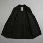 Rick Owens リックオエンス / 22FW STROBE / 美品  FOG LIDO JACKET リドジャケット mRU02 B2723CF / 起毛コットンツイル / size 48 (BLACK)