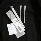 Rick Owens リックオエンス / 22FW STROBE / 美品  FOG LIDO JACKET リドジャケット mRU02 B2723CF / 起毛コットンツイル / size 48 (BLACK)