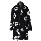 新品 セントマイケル DENIM TEARS x SAINT Mxxxxxx / 24AW COTTON WRTETH Fur Coat / size 2 (Black）ファーコート READYMADE