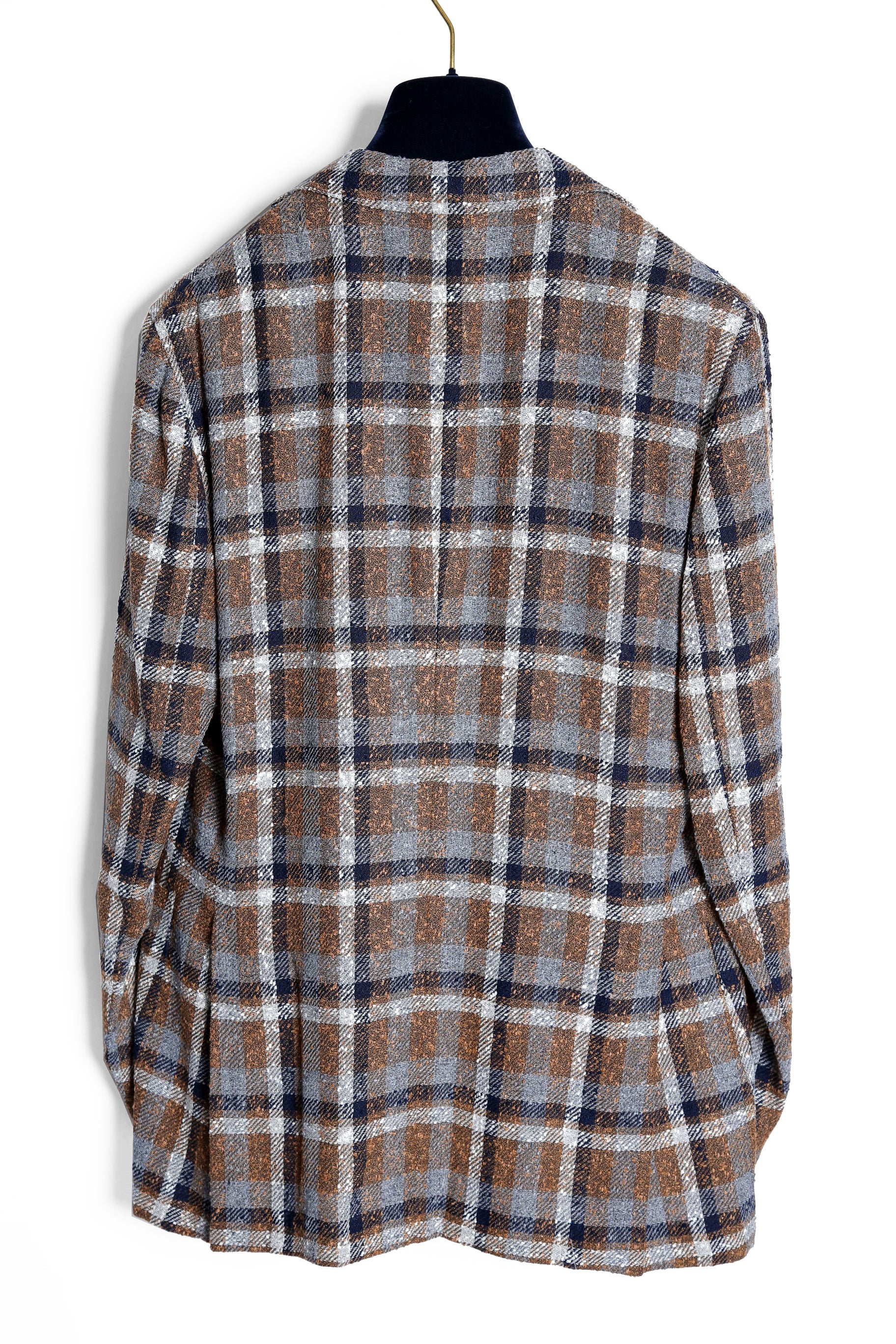 BOGLIOLI ボリオリ /  ハンガー付 / 美品 チェック テーラード ジャケット / size 46
