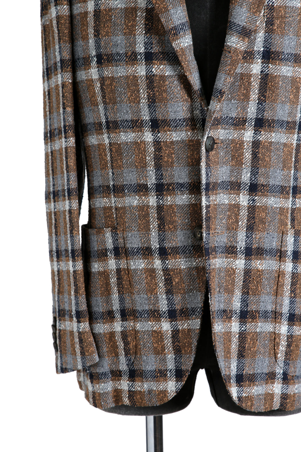 BOGLIOLI ボリオリ /  ハンガー付 / 美品 チェック テーラード ジャケット / size 46
