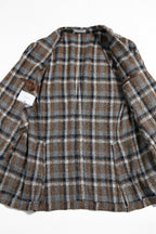 BOGLIOLI ボリオリ /  ハンガー付 / 美品 チェック テーラード ジャケット / size 46