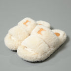 CELINE セリーヌ / SLIDES TRIOMPHE IN SHEARLING  スライド トリオンフ サンダル / ムートン / size 36 (23cm) IVORY