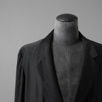 ZIGGY CHEN ジギーチェン / 24PRE FALL Classic Two Button Blazer / ジャケット / 0M2420910 / size 44 (BLACK)