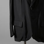 ZIGGY CHEN ジギーチェン / 24PRE FALL Classic Two Button Blazer / ジャケット / 0M2420910 / size 44 (BLACK)