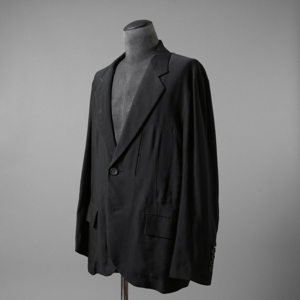 ZIGGY CHEN ジギーチェン / 24PRE FALL Classic Two Button Blazer / ジャケット / 0M2420910 / size 44 (BLACK)
