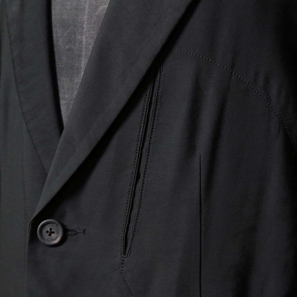 ZIGGY CHEN ジギーチェン / 24PRE FALL Classic Two Button Blazer / ジャケット / 0M2420910 / size 44 (BLACK)