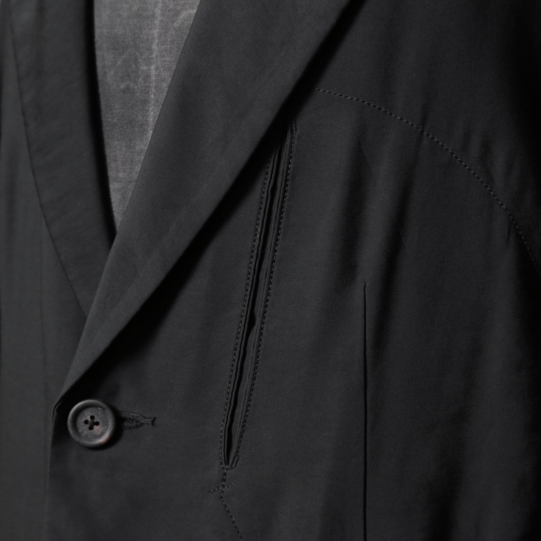 ZIGGY CHEN ジギーチェン / 24PRE FALL Classic Two Button Blazer / ジャケット / 0M2420910 / size 44 (BLACK)