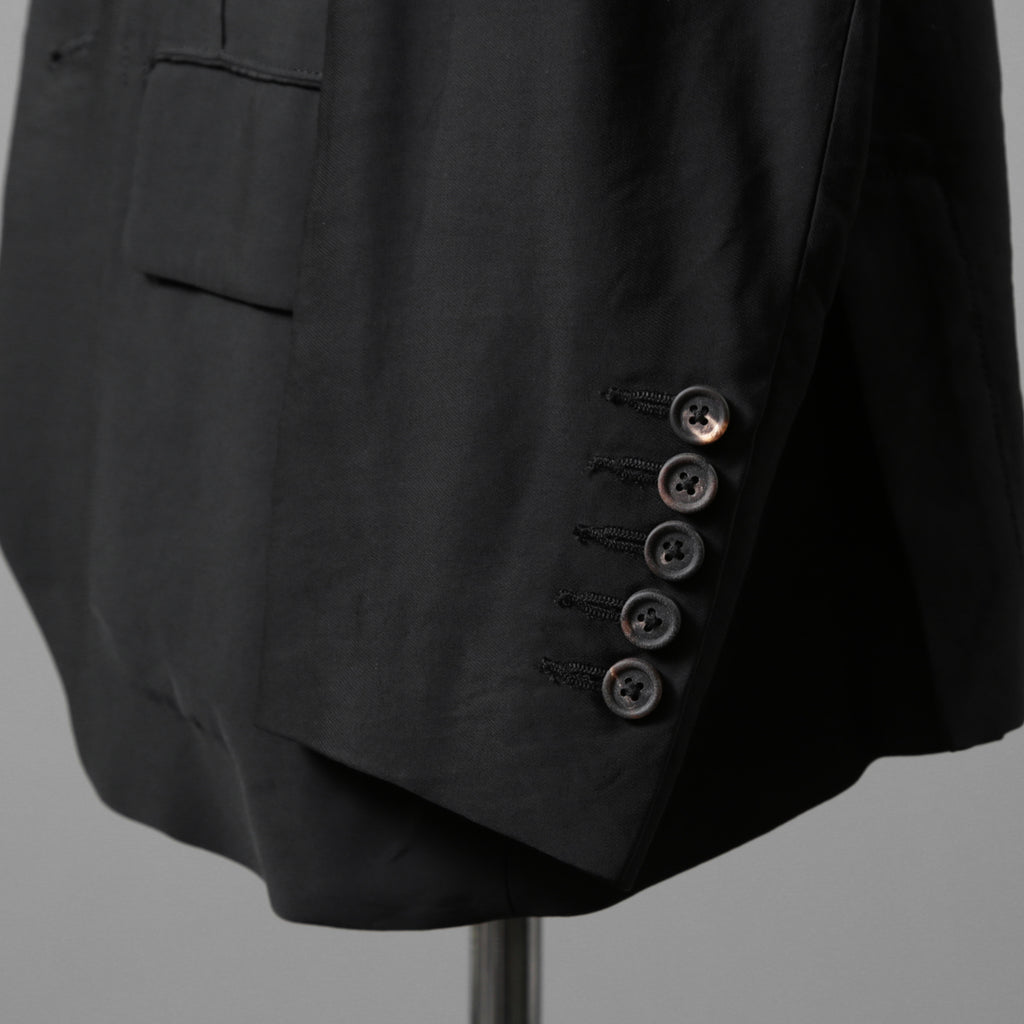 ZIGGY CHEN ジギーチェン / 24PRE FALL Classic Two Button Blazer / ジャケット / 0M2420910 / size 44 (BLACK)