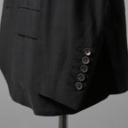 ZIGGY CHEN ジギーチェン / 24PRE FALL Classic Two Button Blazer / ジャケット / 0M2420910 / size 44 (BLACK)