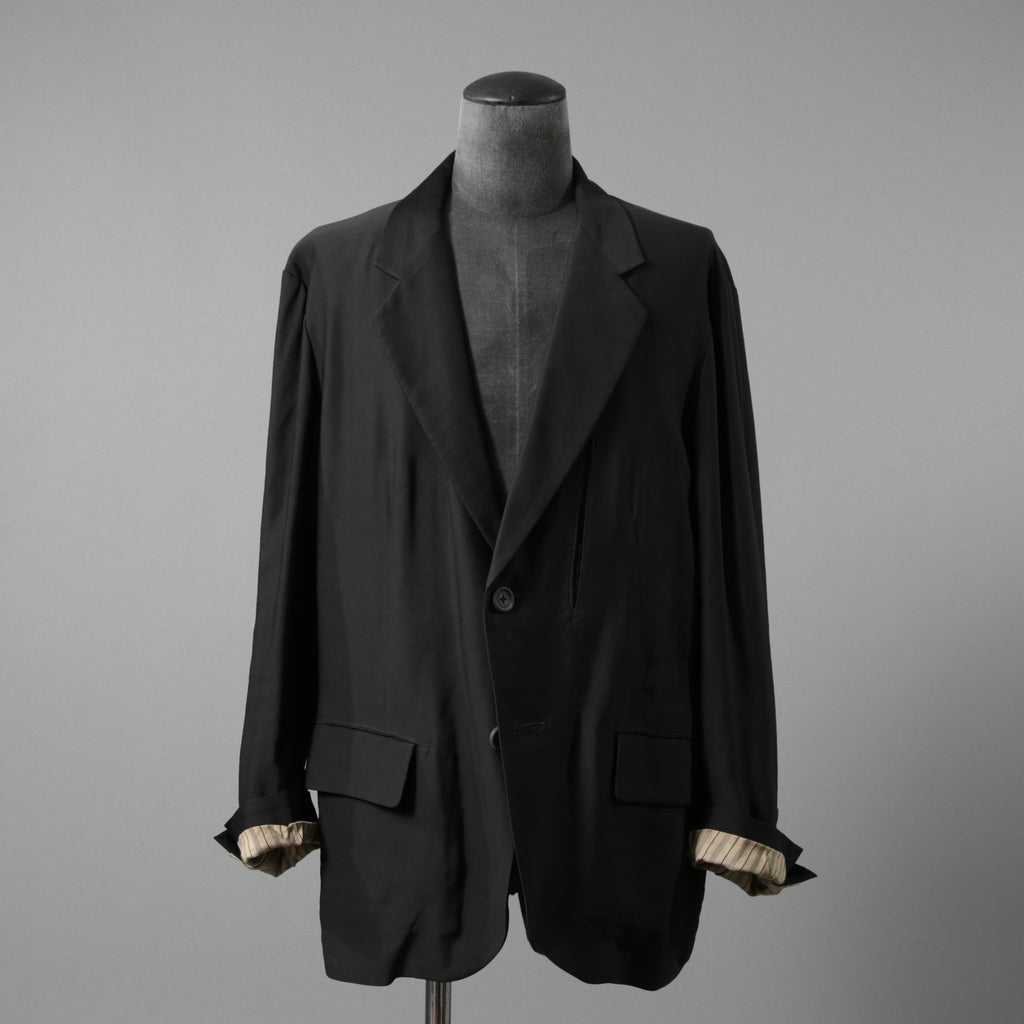 ZIGGY CHEN ジギーチェン / 24PRE FALL Classic Two Button Blazer / ジャケット / 0M2420910 / size 44 (BLACK)