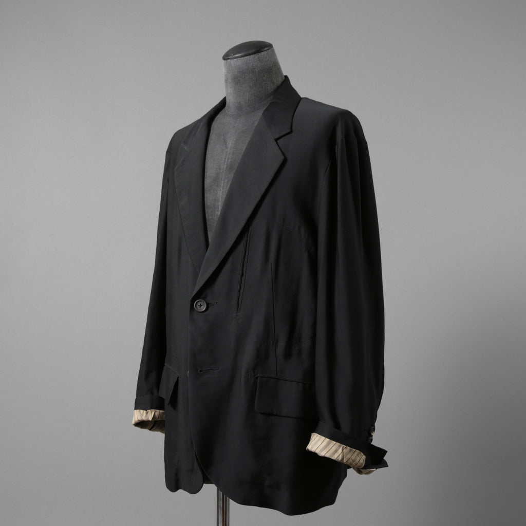 ZIGGY CHEN ジギーチェン / 24PRE FALL Classic Two Button Blazer / ジャケット / 0M2420910 / size 44 (BLACK)