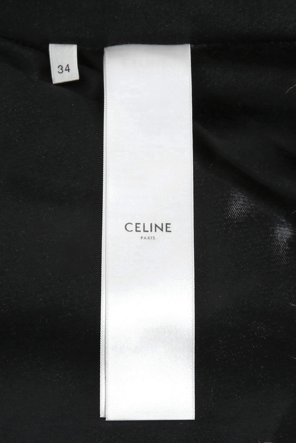 希少 極美品 CELINE セリーヌ / 2020年 秋冬 / 定価94.6万 / エディ 期 / カシミヤ ムートン ボレロ / size 34 (BROWN) ジャケット