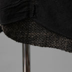 ZIGGY CHEN ジギーチェン / 24AW 美品 Raw-Edge Shoulders Three Button Jacket / ジャケット / 0M2430906 / size 46 (BLACK)