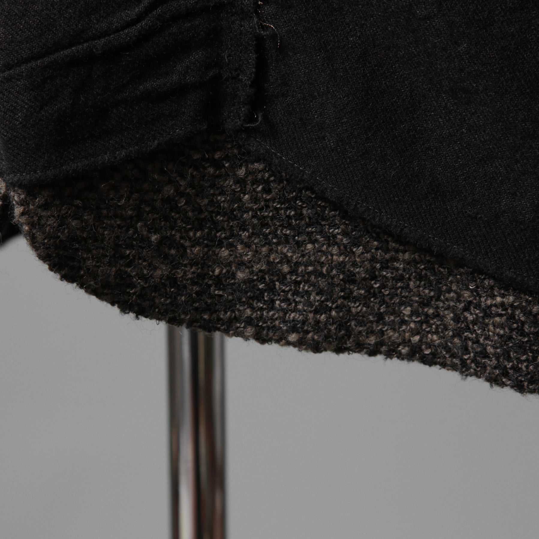 ZIGGY CHEN ジギーチェン / 24AW 美品 Raw-Edge Shoulders Three Button Jacket / ジャケット / 0M2430906 / size 46 (BLACK)