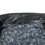 美品 ランバン LANVIN COLLECTION / 希少 パイソン型押し ラムレザー ジャケット カーコート スタンドカラー / size 48 黒