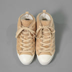 DIOR ディオール × ERL / 23SS ラビットモチーフ シアリング ボア ハイトップ スニーカー B23 / size 38 (BEIGE) シューズ