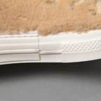 DIOR ディオール × ERL / 23SS ラビットモチーフ シアリング ボア ハイトップ スニーカー B23 / size 38 (BEIGE) シューズ