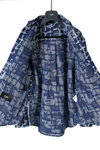 試着のみ FENDI フェンディ / 24SS FF柄 ジャガード織 デニム ジャケット / FW1292AR9N / size 46 (INDIGO) モノグラム