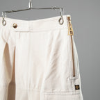 Louis Vuitton ルイヴィトン / 22SS 美品コーデュロイ カーゴ トラウザーズ / RW222J DA8 FNPA15 / size 36 (IVORY WHITE x GOLD)