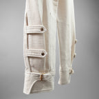 Louis Vuitton ルイヴィトン / 22SS 美品コーデュロイ カーゴ トラウザーズ / RW222J DA8 FNPA15 / size 36 (IVORY WHITE x GOLD)