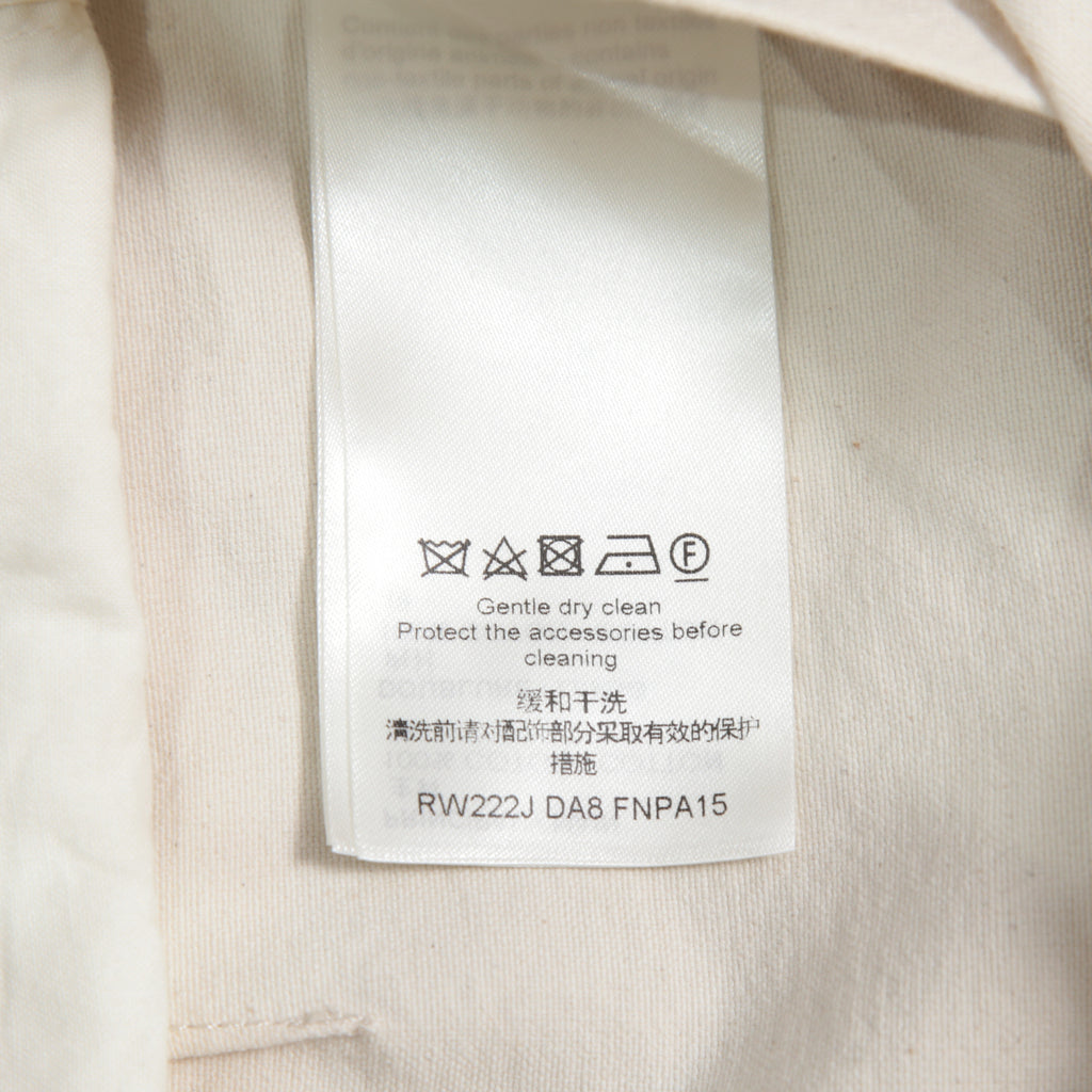 Louis Vuitton ルイヴィトン / 22SS 美品コーデュロイ カーゴ トラウザーズ / RW222J DA8 FNPA15 / size 36 (IVORY WHITE x GOLD)